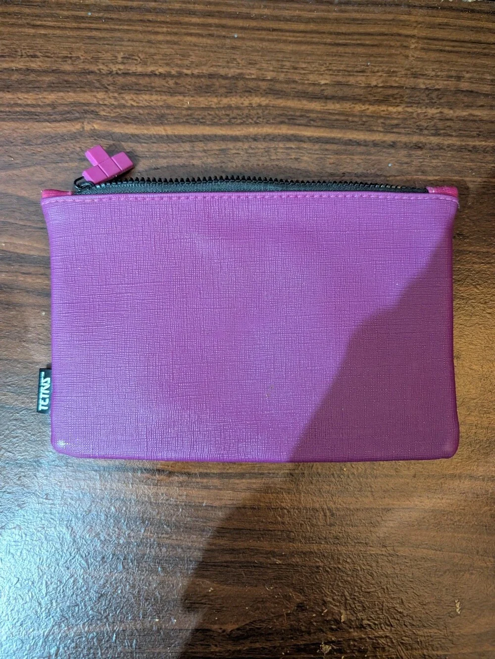 Ipsy Pink Geometric Cosmetic Bag Zipper Pouch.  Limited Edition.